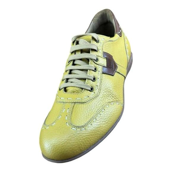 Galizio Torresi size men 8.5-9 Sneaker braun blau Cognac - Picture 6 of 8